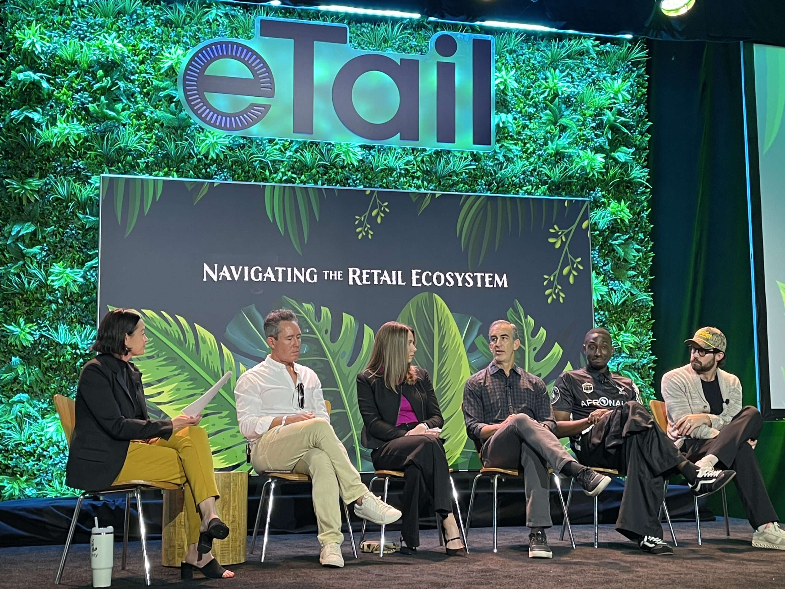 Partner marketing experts sit on a panel at eTail West 2026 in Palm Springs.